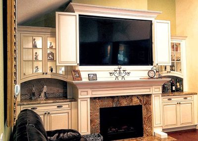 image of entertainment center