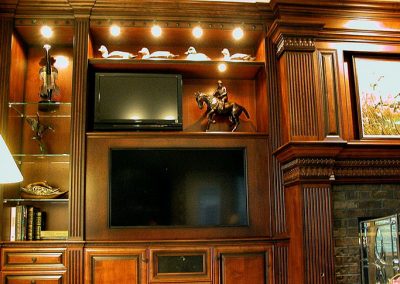 image of entertainment center